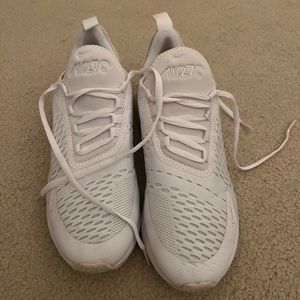 Nike Max 270 in all white